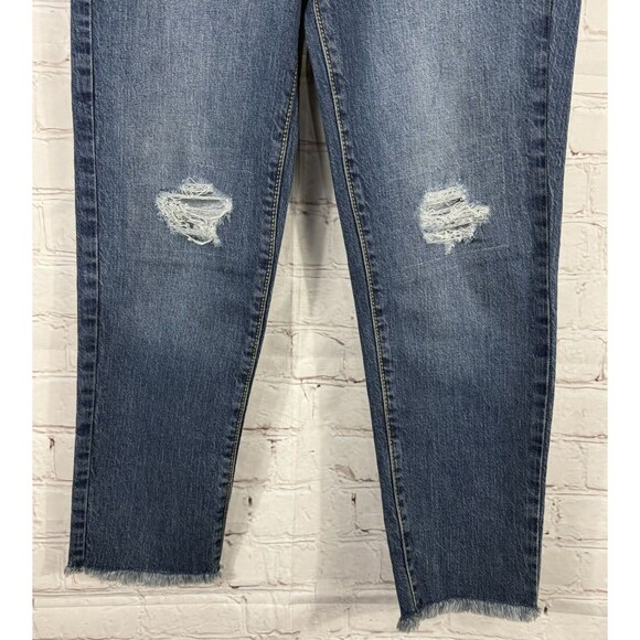 Cat & Jack Girls Stretch Ankle Straight High Rise Adjustable Waist Jeans Size 12 - Picture 3 of 15